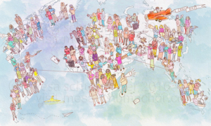 Communication around the world